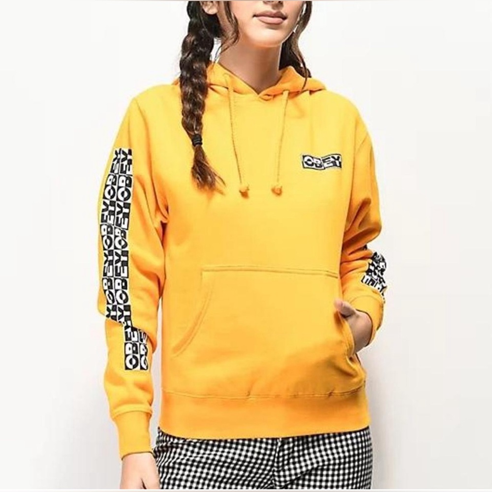 ✨HP✨Checkered Obey Hoodie